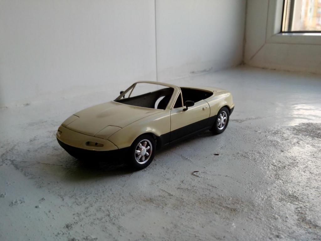 Mazda MX5 (еще одна) - Work In Progress для начинающих - ScaleCustoms