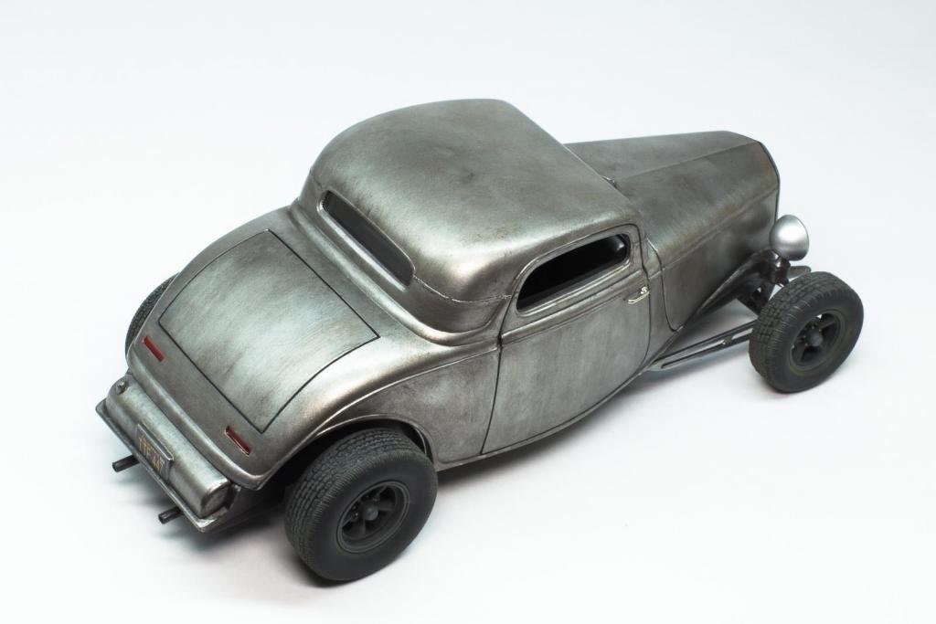 1934 Bare Metal Ford coupe