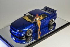Nissan Skyline GT-R R34 Mica Blue