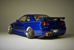 Nissan Skyline GT-R R34 Mica Blue