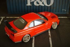 Nissan Skyline GT-R R34 Pure Red