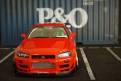 Nissan Skyline GT-R R34 Pure Red
