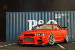 Nissan Skyline GT-R R34 Pure Red