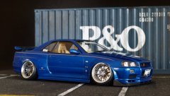 Nissan Skyline GT-R R34 Mica Blue