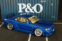 Nissan Skyline GT-R R34 Mica Blue