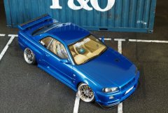 Nissan Skyline GT-R R34 Mica Blue