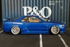 Nissan Skyline GT-R R34 Mica Blue