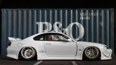 Nissan Silvia S15 Vertex Pure White