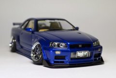 Nissan Skyline GT-R R34 Mica Blue