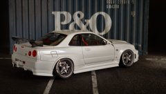 Nissan Skyline GT-R R34 Pearl White