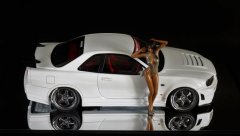 Nissan Skyline GT-R R34 Pearl White