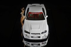 Nissan Skyline GT-R R34 Pearl White