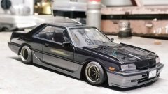 [Aoshima] Nissan Skyline r30 Iron Mask (bosozoku)