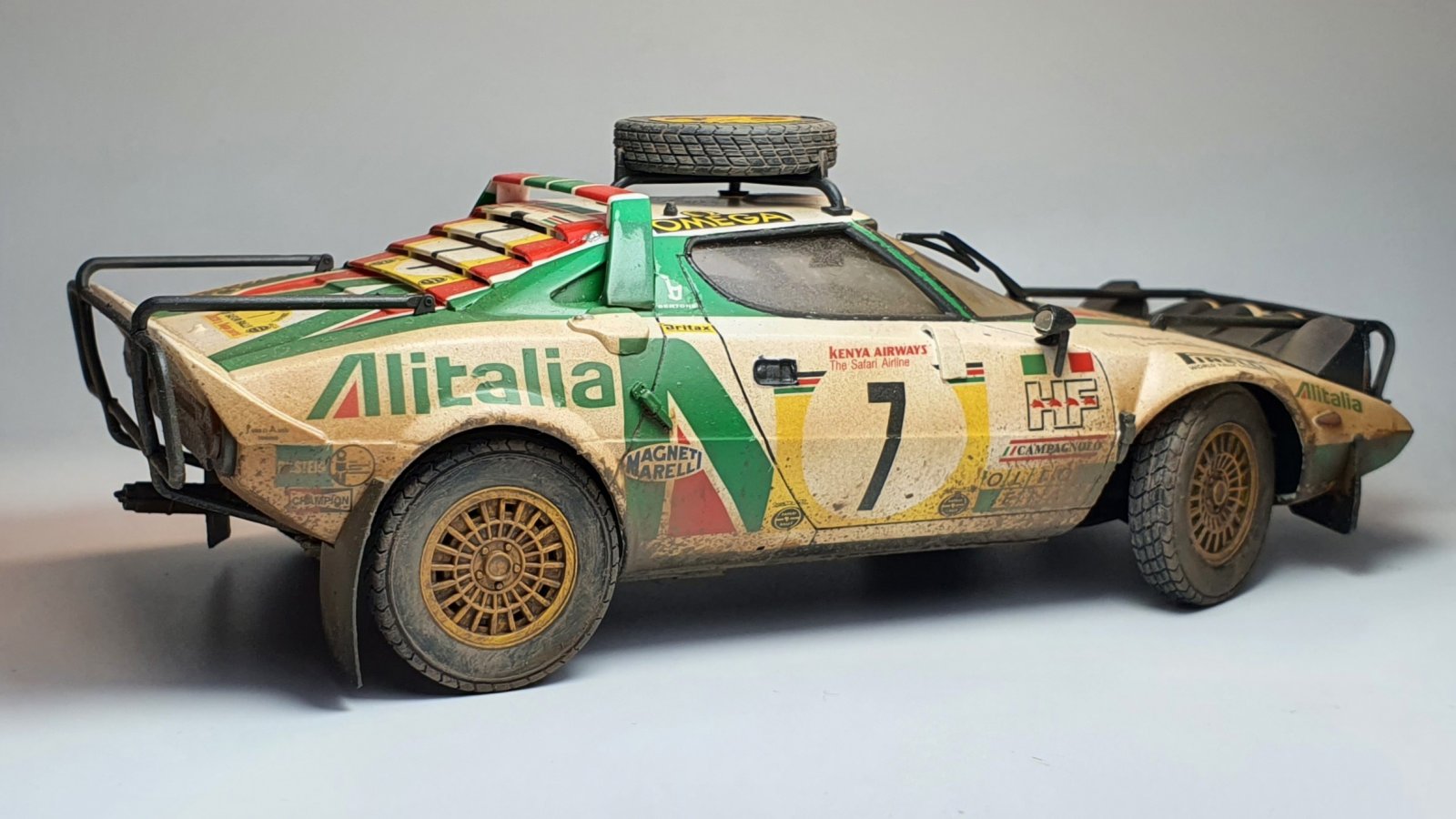Hasegawa Lancia Stratos Safari Rally